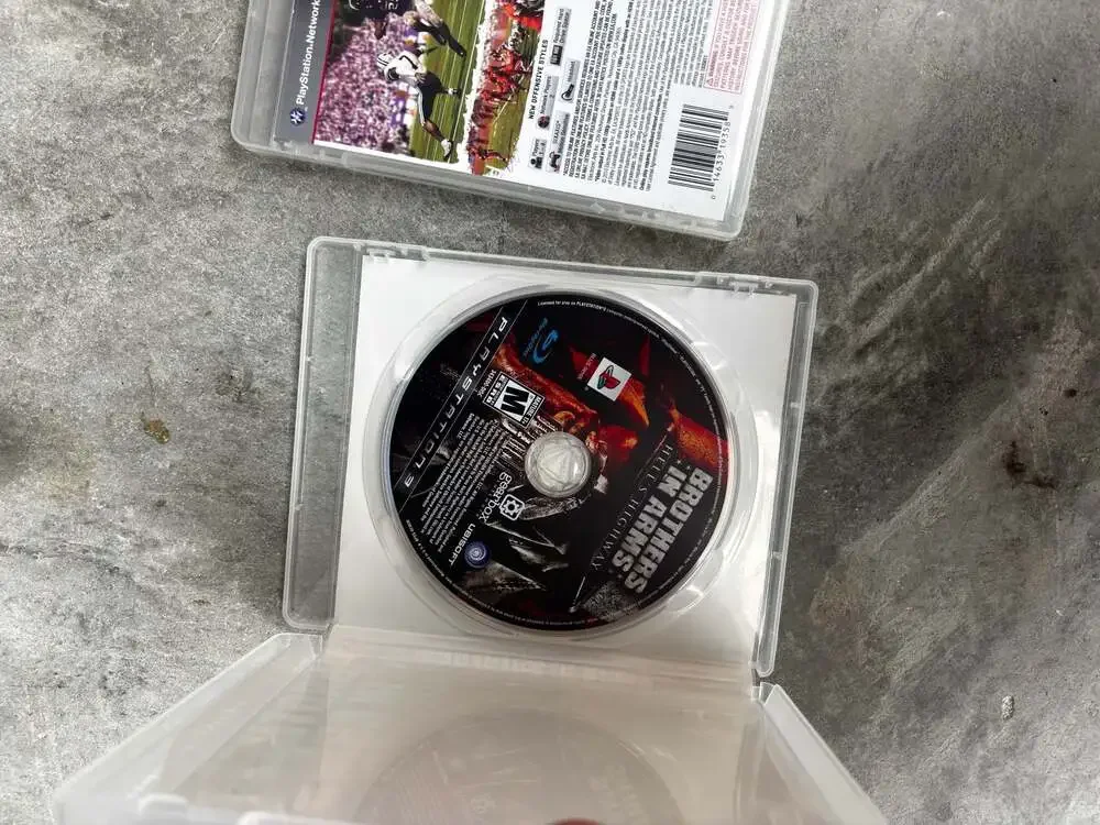 Brothers in Arms: Hell's Highway and NCAA Football 11 for PlayStation 3